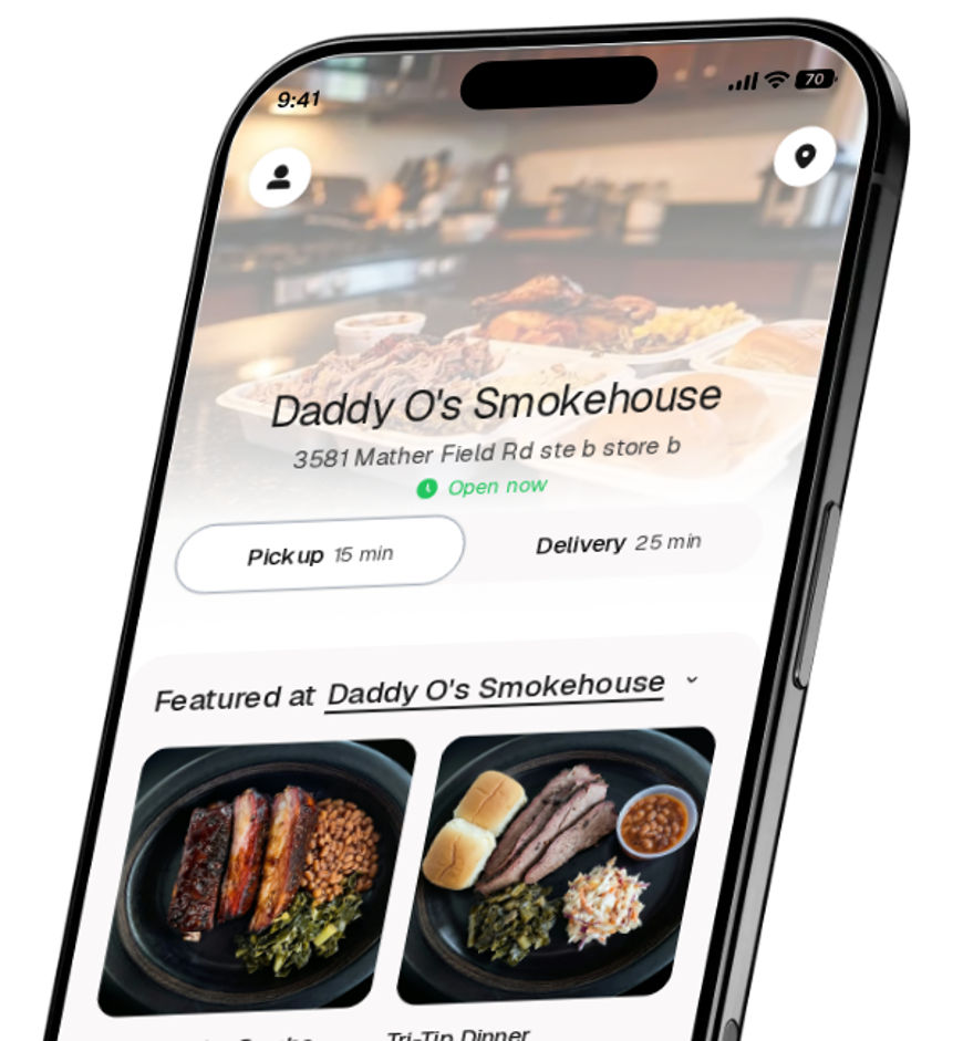 Daddy O's Smokehouse app preview