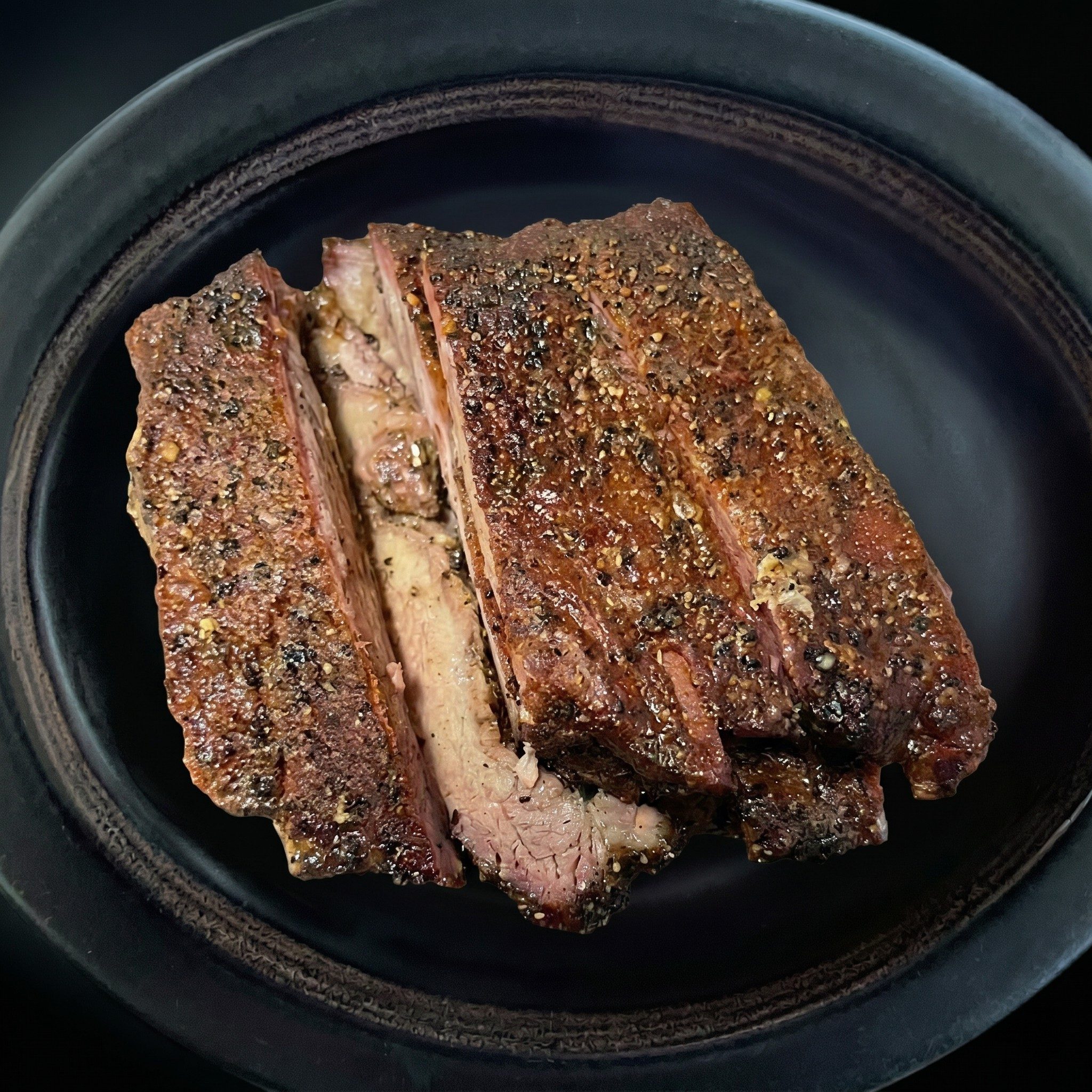 2 Meat Dinner: Tri-Tip & Ribs Meat Dinner.