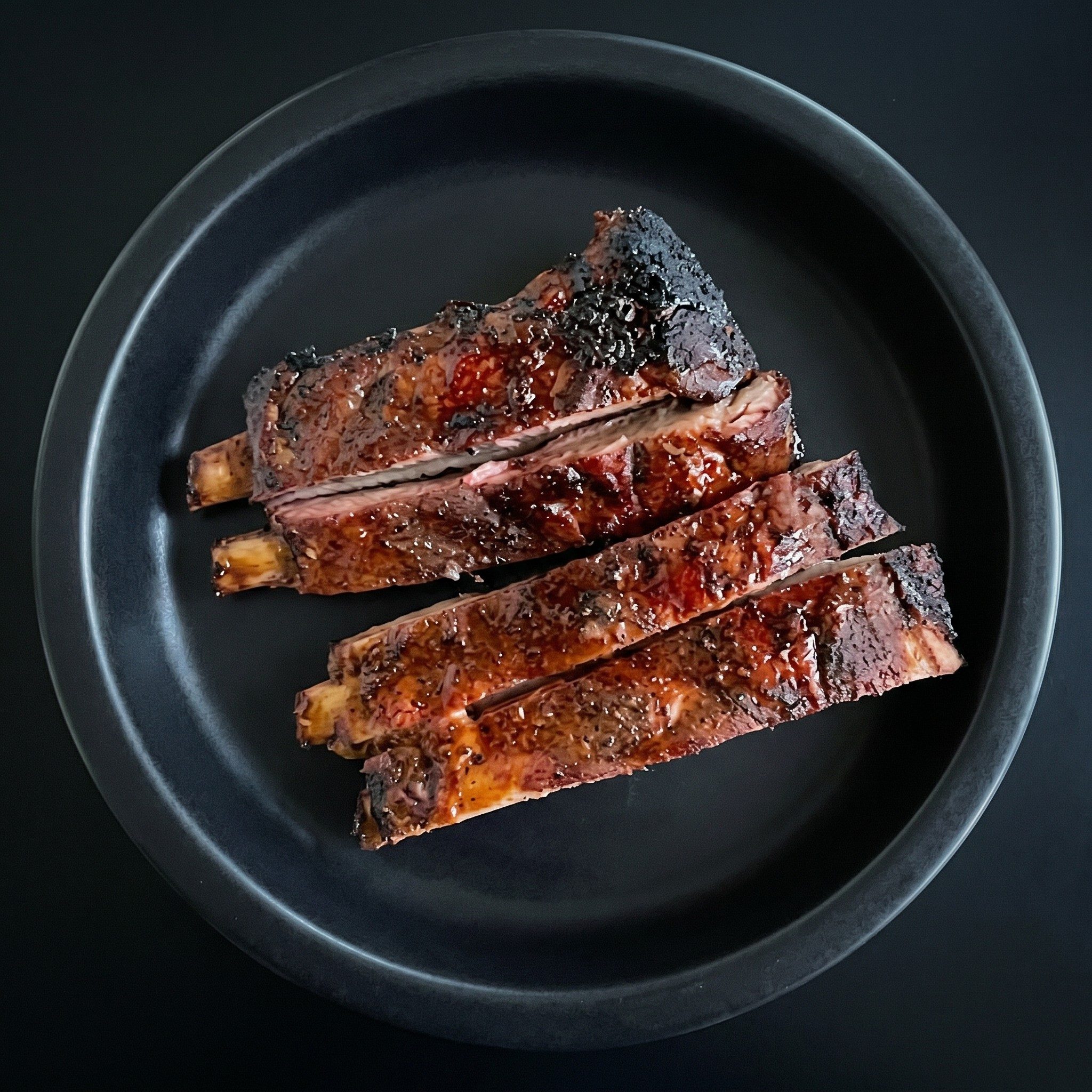 Pork Rib Dinner.