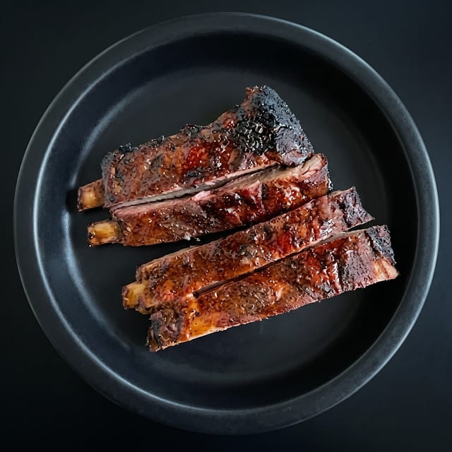 Pork Rib Dinner.
